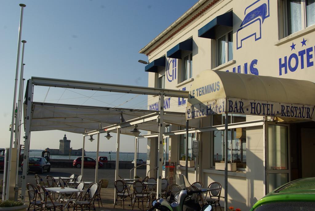 Bourcefranc Logis Hotel Le Terminus מראה חיצוני תמונה